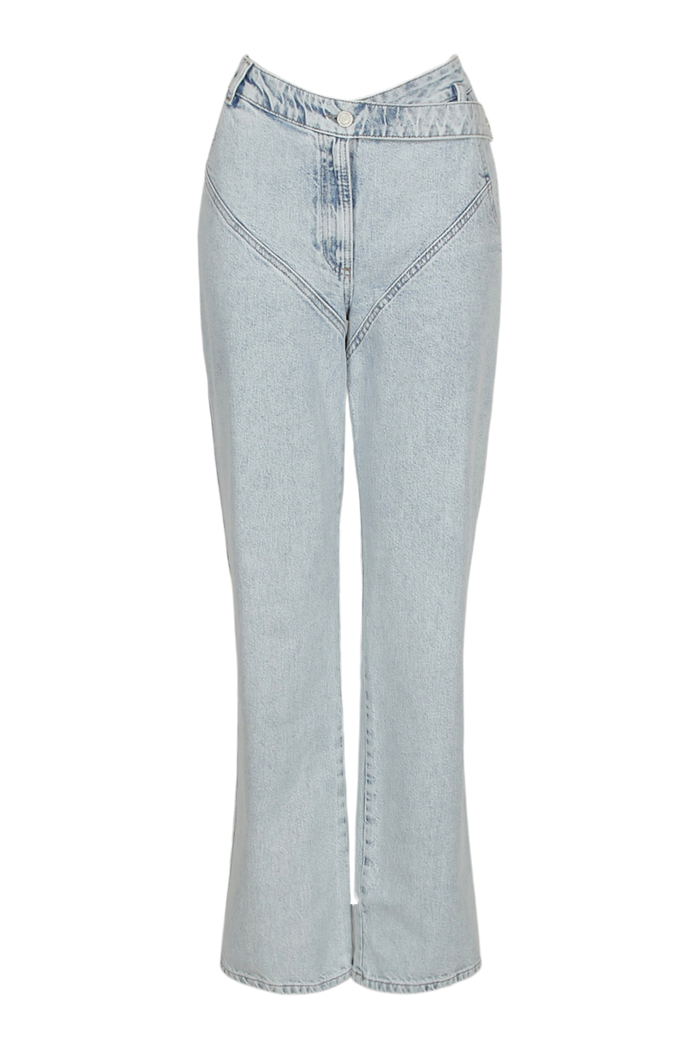 Wrap Front Panelled Slouch Jeans | boohoo Wrap Front Panelled Slouch Jeans | boohoo